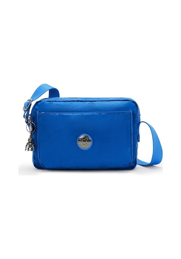Kıplıng Abanu M Orta Boy Omuz Çantası Mavi Satın Blue Mavi