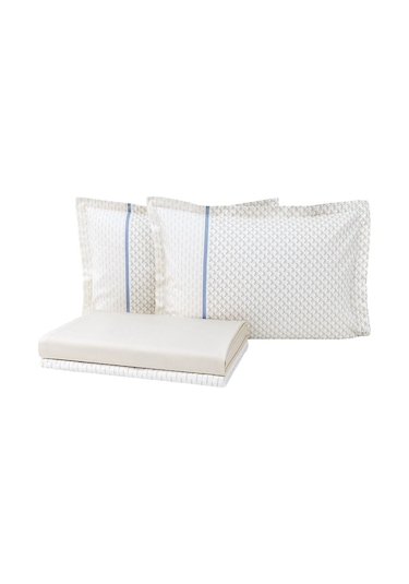 Yataş Pinto Çift Kişilik Bambu Pike Takımı - Ekru