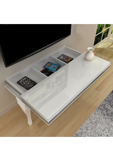 Decorotti - Lucca A3-1 Gizli Bölmeli Tv Sehpası