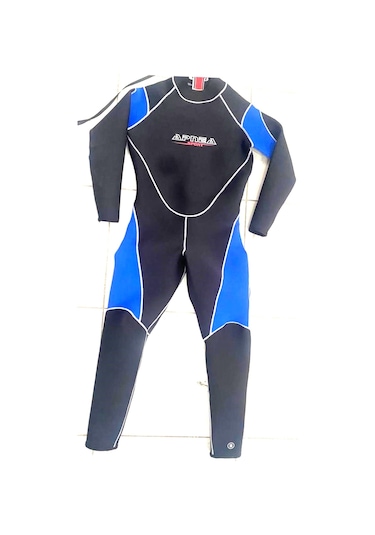 APNEA SPORT SHORTY (Uzun Kol-Uzun Bacak) DALIŞ ELBİSESİ Siyah - Mavi