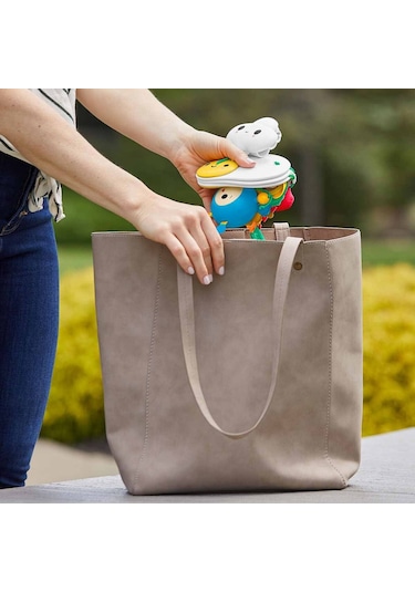 Fisher Price Mutlu Dünya Eğlenceli Bebek Arabası Oyuncağı Dönence