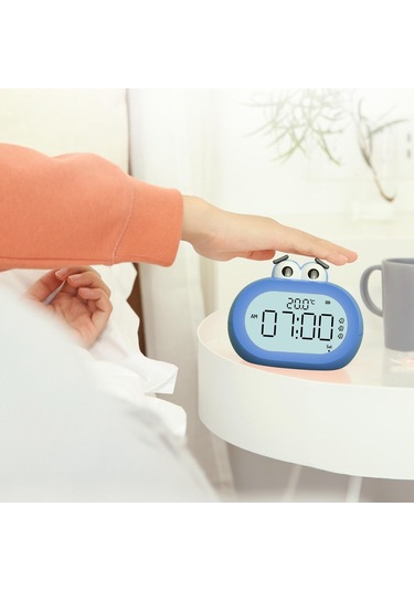 Suntek Seyahat Başucu Mavi Için Dijital Çalar Saat Kapalı