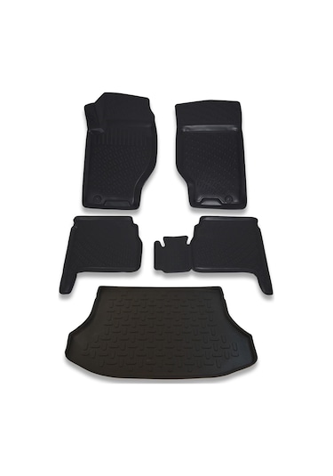 Kia Sorento 2003-2009 Paspas Ve Bagaj Havuzu Seti Siyah