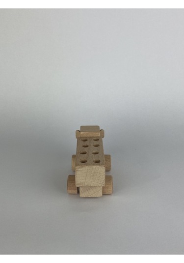 Ahşap Küçük Oyuncak Dikdörtgen Kamyon