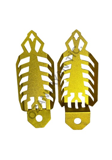 Motosiklet Universal Amortisör Koruyucu Sarı Renk