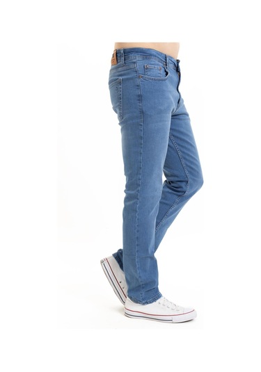 Yeni Sezon Erkek Dört Mevsimlik Likralı Regular Tam Kalıp Düz Paça Fermuarlı Yüksek Kaliteli Kot Pantolon 720-Açık Mavi Yeni Sezon Erkek Dört Mevsimlik Likralı Regular Tam Kalıp Düz Paça Fermuarlı Yüksek Kaliteli Kot Pantolon 720-Açık Mavi