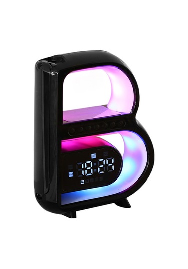 Bluetooth Konuşturucu Kablosuz Yükleyici Siyah