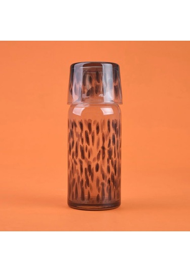 Rakle Calista Bardaklı Sürahi Seti - Siyah - 700 Ml