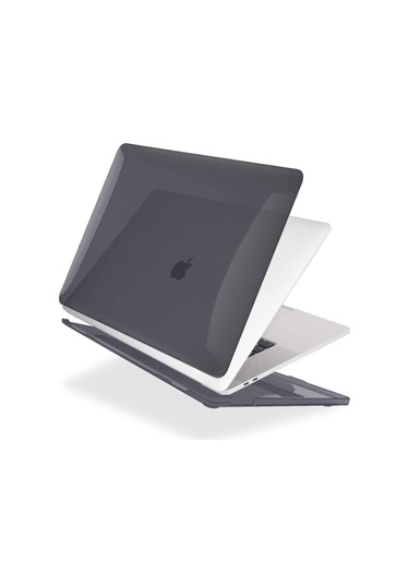 13" Macbook Uyumlu Air M2 A2681 Kristal Siyah Kılıf Koruyucu Kapak Cmma-136b