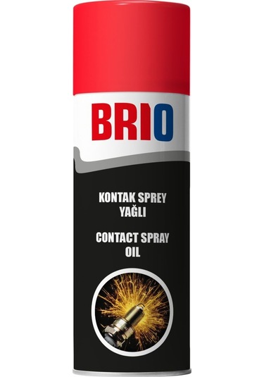 Brio Elektronik Kart Devre Kontak Yağlı Temizleyici Sprey 200 ML 2 Adet
