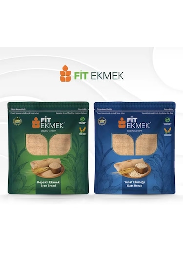 Fit 1 Paket Yulaf Lavaş Ekmeği 1 Paket Kepekli Lavaş Ekmeği