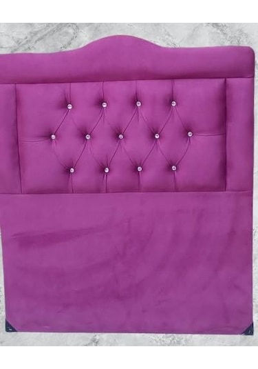 Başlık Dk Tek Kişilik 100'lık Model Tay Tüyü Fuşya Kumaş Dolgun Kapitoneli Elyapım