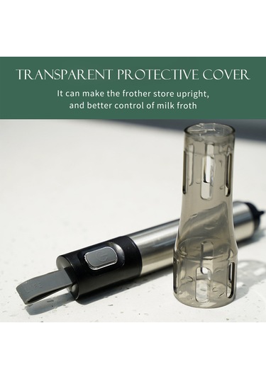 Monyee 304 Çelik El Tipi Elektrikli Süt Köpürtücü: Kahve, Latte Ve Milkshake İçin Hızlı Köpük Oluşturucu Mavi