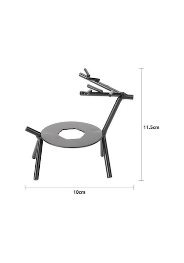 Mühür Mumu Eritme Fırını Geyik Şekli Damga Mühür Düğün Davetiye