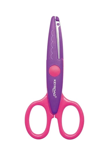 Keyroad Yaratıcılık İçin Şekilli Makas 14cm Pembe 161131911