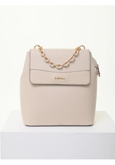 Daniele Patrici Şehir A5 Deri Sırt Çantası 210533372 Bej