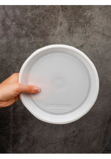 Plastcup Tek Kullanımlık Plastik Tabaklar 100 Adet 236611133 100 adet