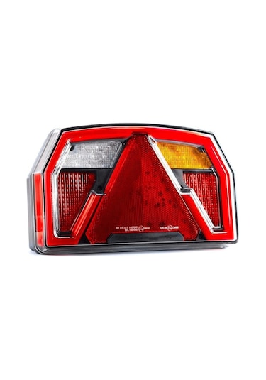 Frıstom 12v-30v Stop Lambası Neon Ledli 6 Fonksiyonlu 240 140 58 Mm E9 Sağ
