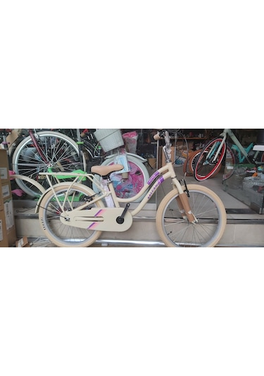 Salcano Flyer 20 Jant Çocuk Bisikleti Fildişi Mor Fildişi