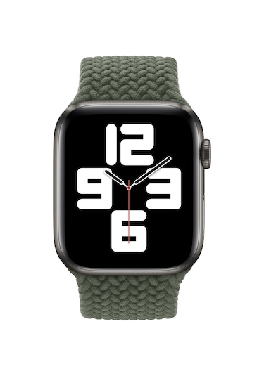 Microsonic iOS Uyumlu Watch Series 4 44Mm Kordon, (Medium147Mm) Yeşil