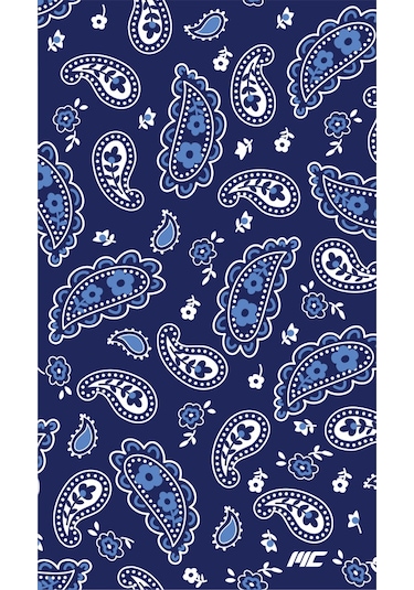 Musclecloth Çok Amaçlı Boyunluk Blue Pateh Mavi