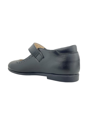 Retro Çocuk Okul Ayakkabısı Siyah Siyah