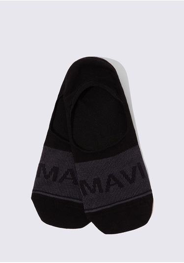 Mavi - Babet Çorabı Siyah 0911319-900 Siyah