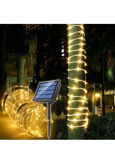 Solar Güneş Enerjili Hortum Kaplamalı Gün Işığı Led