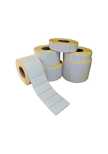 Termal Rulo Barkod Etiketi 50x100 500 Lü 10 Adet