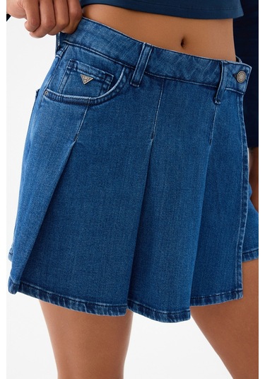 Loft Kadın Etek Mavi