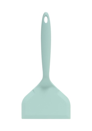 Nane Yeşili Silikon Spatula Pişirme Gereçleri Sığır Eti Yumurta Mutfak Kazıyıcı Geniş Pizza Pişirme Araçları Kürek Yapışmaz Spatula Mutfak