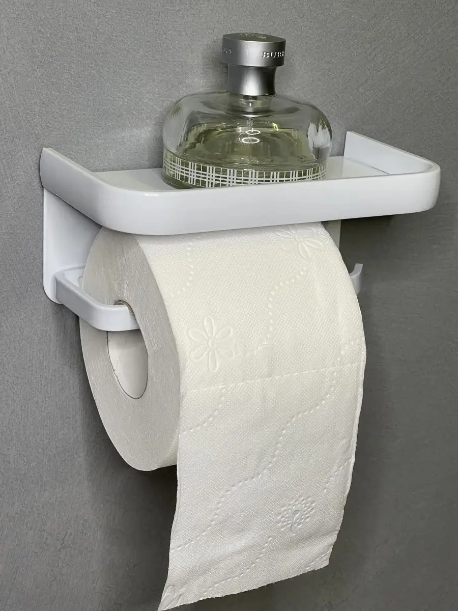 Valemı's Kuru Delme Aparatlı Beyaz Tuvalet Kağıdı Rulo Tutucu 159327320 Beyaz