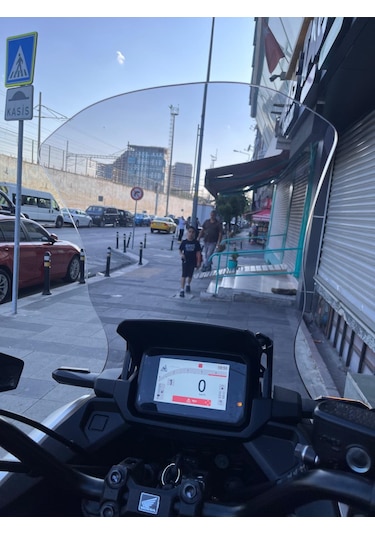 2025 Honda Nc750 Ön Cam Açık Füme Zeus 55cm 4mm Nc 750 750X