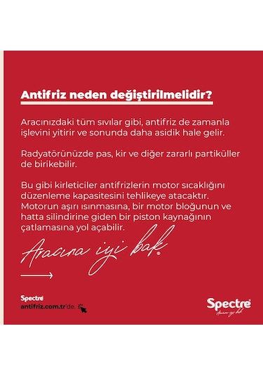 2 Adet Fiat Uyumlu G12 Kırmızı Antifriz