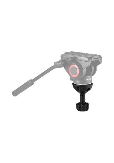 Samdoo 75mm Alüminyum Tripod转接器 - 3/8" Arayüz, 1/4" & 3/8" Hızlı Montaj Vidalari İle, Bowl Tipi Tripodlardan Düzüme Dönüştürücü