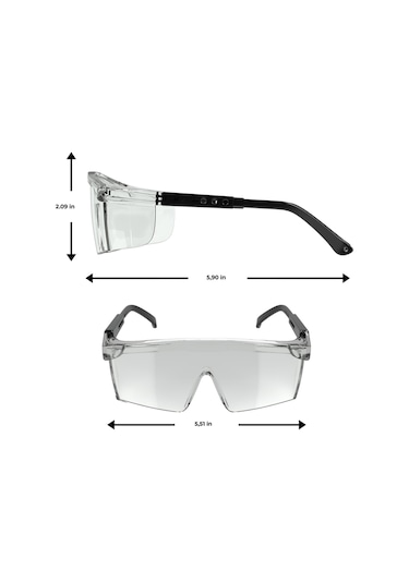 Classic Toz Ve Çapak Gözlüğü 12 Adet