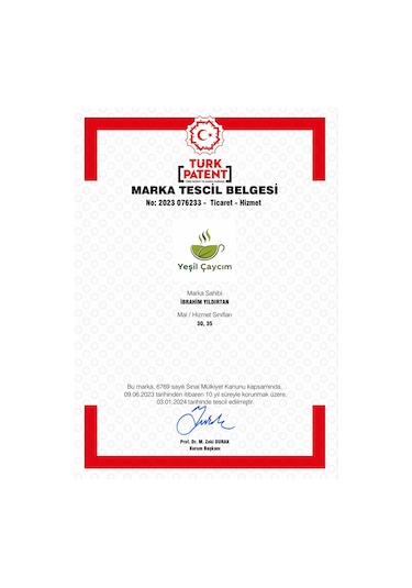 Ihlamur Yaprak Rize Yeşil Çay Harmanı %100doğal El Yapımı 100 Gr