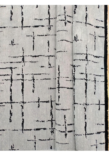 Çam Halı Bodrum Bdr 120 Gri Özel Latex Kaymaz Tabanlı Kilim