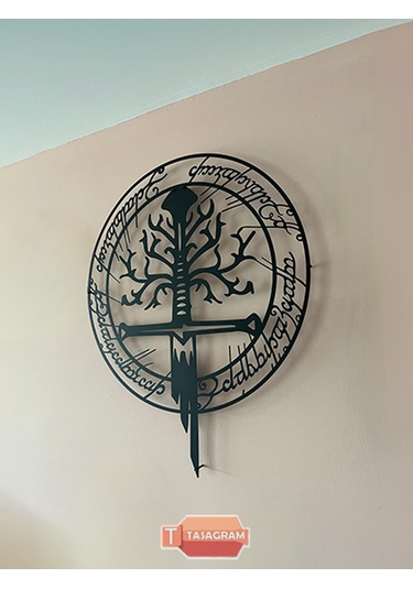 Yüzüklerin Efendisi Metal Tablo