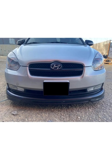 Hyundai Accent Era Custom Ön Ek Boyasız Plastik Mat Siyah