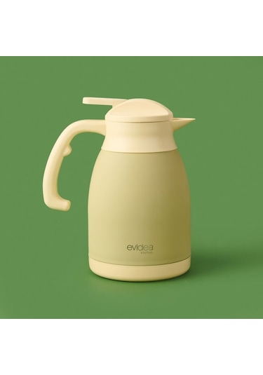 Evidea Kitchen Çay Termosu - Bej - 1,5 Lt Bej