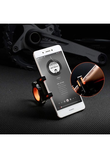 Motosiklet Bisiklet Telefon Montaj Tutucu, Cep Telefonu İçin Alüminyum Bisiklet Tutucu 360 Rotasyon Acid Yeşili