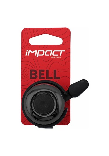 Impact Bisiklet Zili Parlak Siyah