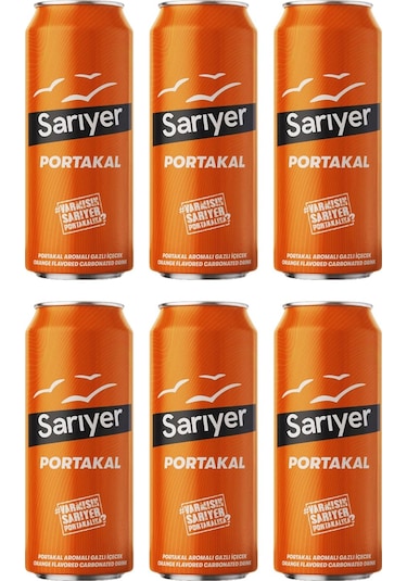 Sarıyer Portakal Kutu 6 x 330 ML