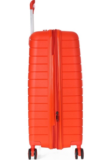 Ççs 5242 Polipropilen Körüklü Orta Boy Valiz-turuncu Turuncu