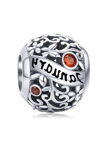 Fastbuy 12 Doğum Taşı Dıy Bilezik Kolye S925 Ayar Gümüş, Stil: Ocak Çok Renkli Aksesuarlar Çok Renkli