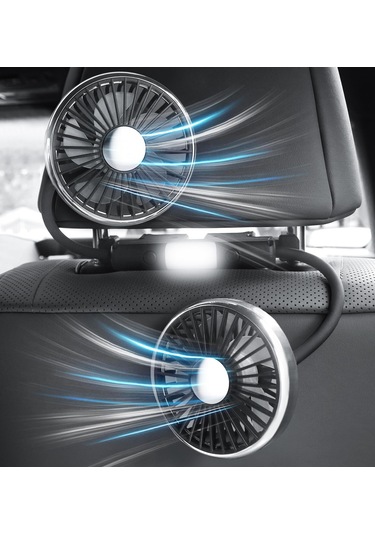 Araba Hayranları İçin Arka Koltuklar, Soğuk Havayı Üfleyen Araba Hayranları, Arka Koltuk İçin Usb Araba Fanı Soğutuyor