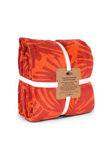 Bigghome Doğa Çift Kişilik Battaniye 200 X 220 Cm Karışık
