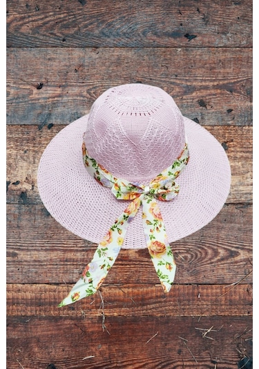 Londonstore Plaj Şapka Pembe
