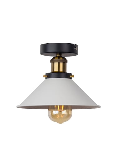 Riolight Retro Metal Tekli Tavan Çap: 23Cm (538296615)